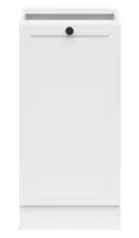 BRW Junona Line базовый шкаф для кухни 40 см правый белый, белый D1D/40/82_P_BBL-BI/BI фото thumb №1
