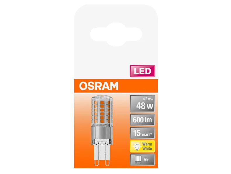 BRW Osram, Светодиодная лампа PIN G9 4,8 Вт 076029 фото №2