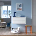 IKEA EKET, комбинация настенных шкафов, с 2 ящиками/белый, 70x35x35 см 495.903.70 фото thumb №2