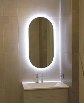 Doloto Mirror Дзеркало з LED підсвіткою "Aron", 900х700 мм фото