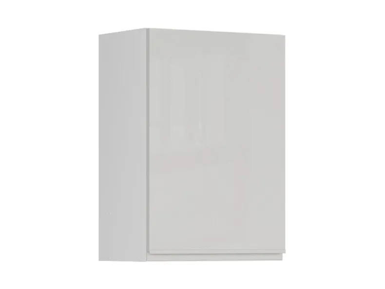 BRW Кухонна шафа 50 см ліворуч світло-сірий глянець, альпійський білий/світло-сірий глянець FH_G_50/72_L-BAL/XRAL7047 фото №2