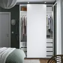 IKEA PAX ПАКС / HASVIK ХАСВІК, гардероб, комбінація, білий / білий, 150x66x236 см 895.151.66 фото thumb №5