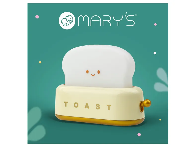 BRW Тостер Mary's Toaster желтый светодиодный светильник 096901 фото №6