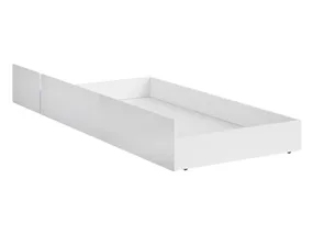 BRW Holten, шухляда для ліжка 160 і 180, білий/глянцево-білий SZU-BI/BIP фото