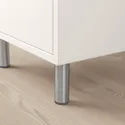 IKEA EKET ЭКЕТ, комбинация шкафов с ножками, белый / дуб, окрашенный в белый цвет, 35x35x80 см 192.864.13 фото thumb №4