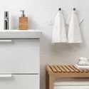 IKEA VÅGSJÖN ВОГШЁН, полотенце, белый, 30x30 см 103.509.98 фото thumb №3