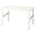 IKEA PÅHL ПОЛЬ, письмовий стіл, білий, 96x58 см 491.289.45 фото thumb №1