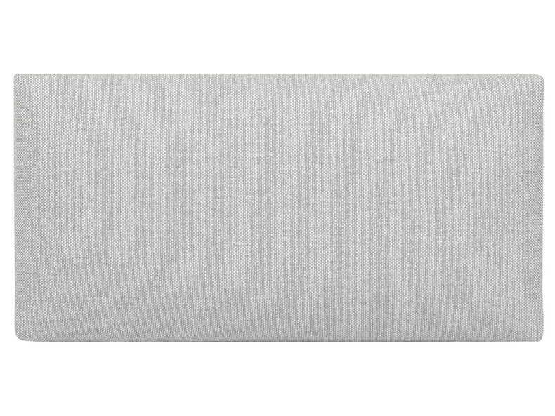BRW м'яка прямокутна панель 30x15 см світло-сірого кольору 081223 фото №1