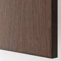 IKEA SINARP СІНАРП, 2 дверцят для кутової підлог шафи, коричневий, 25x80 см 804.041.63 фото thumb №2