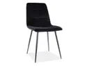 Кухонний стілець SIGNAL MILA Velvet, Bluvel 03 - світло-сірий фото thumb №13
