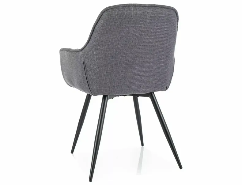 Кухонный стул SIGNAL Cherry Bjorn, ткань: серый фото №3