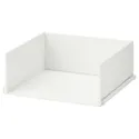 IKEA KONSTRUERA КОНСТРУЕРА, шухляда без фронтальної панелі, білий, 30x60 см 404.367.74 фото thumb №1