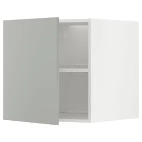 IKEA METOD МЕТОД, верхний шкаф д / холодильн / морозильн, белый / светло-серый, 60x60 см 295.389.53 фото