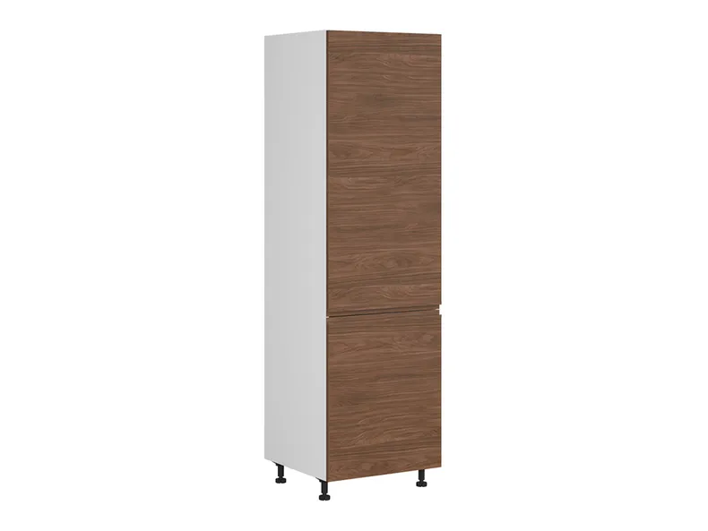 BRW Кухонный шкаф Sole 60 см левосторонний для установки холодильника орех линкольн, орех линкольн FH_DL_60/207_L/L-BAL/ORLI фото №2