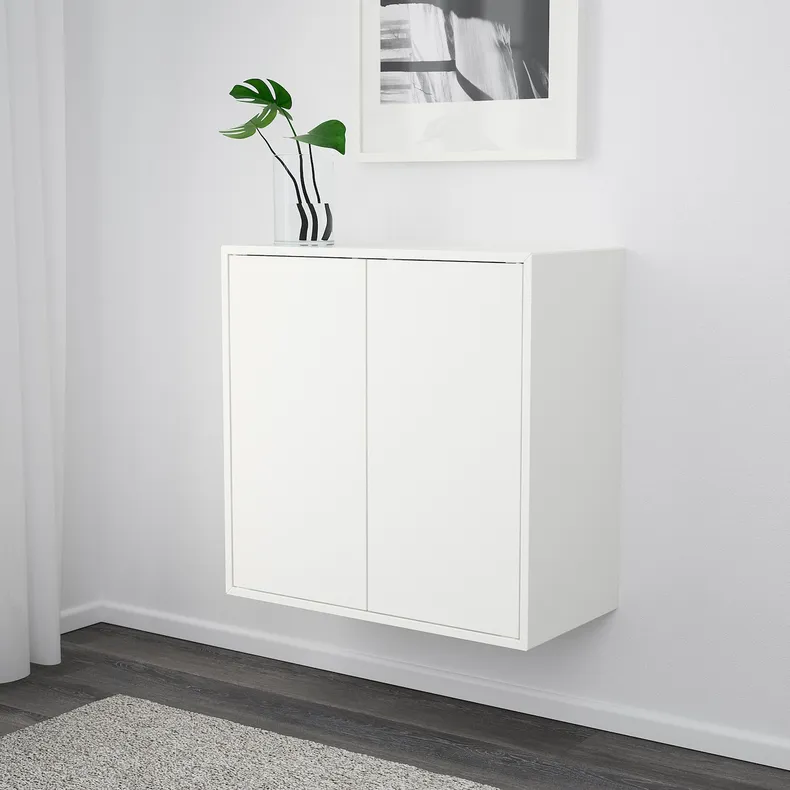 IKEA EKET ЭКЕТ, навесной модуль, белый, 70x35x70 см 894.352.21 фото №3