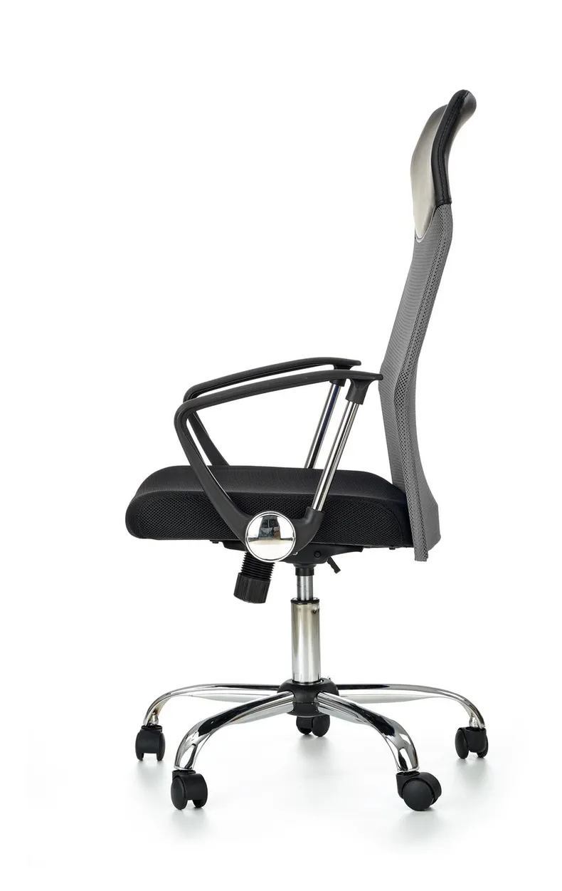 Крісло комп'ютерне офісне обертове HALMAR VIRE сірий фото №3