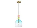 BRW Подвесной светильник Manso 144 см из разноцветного стекла 093400 фото thumb №1