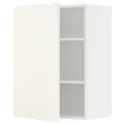 IKEA METOD МЕТОД, шафа навісна із полицями, білий / ВАЛЛЬСТЕНА білий, 60x80 см 395.072.58 фото thumb №1