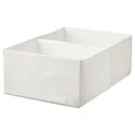 IKEA STUK СТУК, ящик с отделениями, белый, 34x51x18 см 904.744.43 фото thumb №1