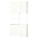 IKEA ENHET ЕНХЕТ, шафа, білий, 120x32x225 см 095.481.04 фото thumb №1