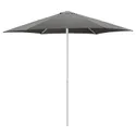 IKEA HÖGÖN ХЁГЁН, зонт от солнца, серый, 270 см 605.157.51 фото thumb №1