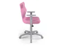 BRW Молодежное вращающееся кресло розового цвета размер 6 OBR_DUO_SZARY_ROZM.6_VISTO_08 фото thumb №2