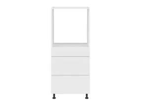 BRW Top Line 60 см духовка встроенный кухонный шкаф с ящиками белый глянец, альпийский белый/глянцевый белый TV_DPS_60/143_2SMB/SMB-BAL/BIP фото