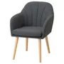 IKEA BÄSTDAL БЭСТДАЛЬ, кресло, Окрашенный в средне-серый цвет 705.064.40 фото