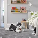 IKEA LIVLIG ЛІВЛІГ, іграшка м’яка, собака / сибірський хаскі, 57 см 402.979.90 фото thumb №3
