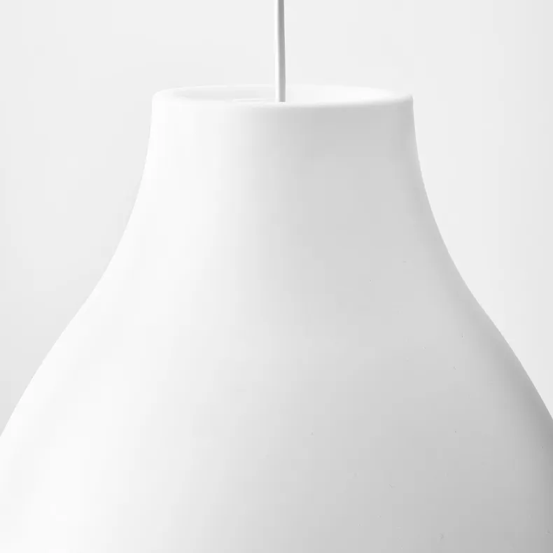 IKEA MELODI МЕЛОДИ, подвесной светильник, белый, 38 см 103.865.39 фото №5