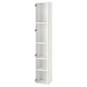 IKEA ENHET ЭНХЕТ, высокий шкаф с 4 полками, белый, 30x30x180 см 104.404.52 фото thumb №1