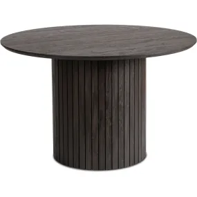 Стол круглый MEBEL ELITE LYON, 120 см, Черный фото