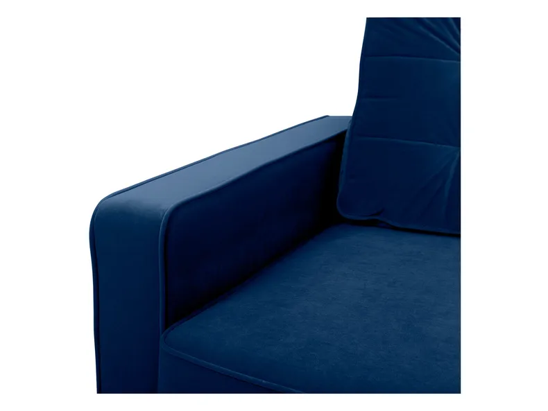 BRW Трехместный диван-кровать Bloom с велюровым хранилищем, темно-синий, Соло 263 синий SO3-BLOOM-LX_3DL-G1_B87958 фото №7