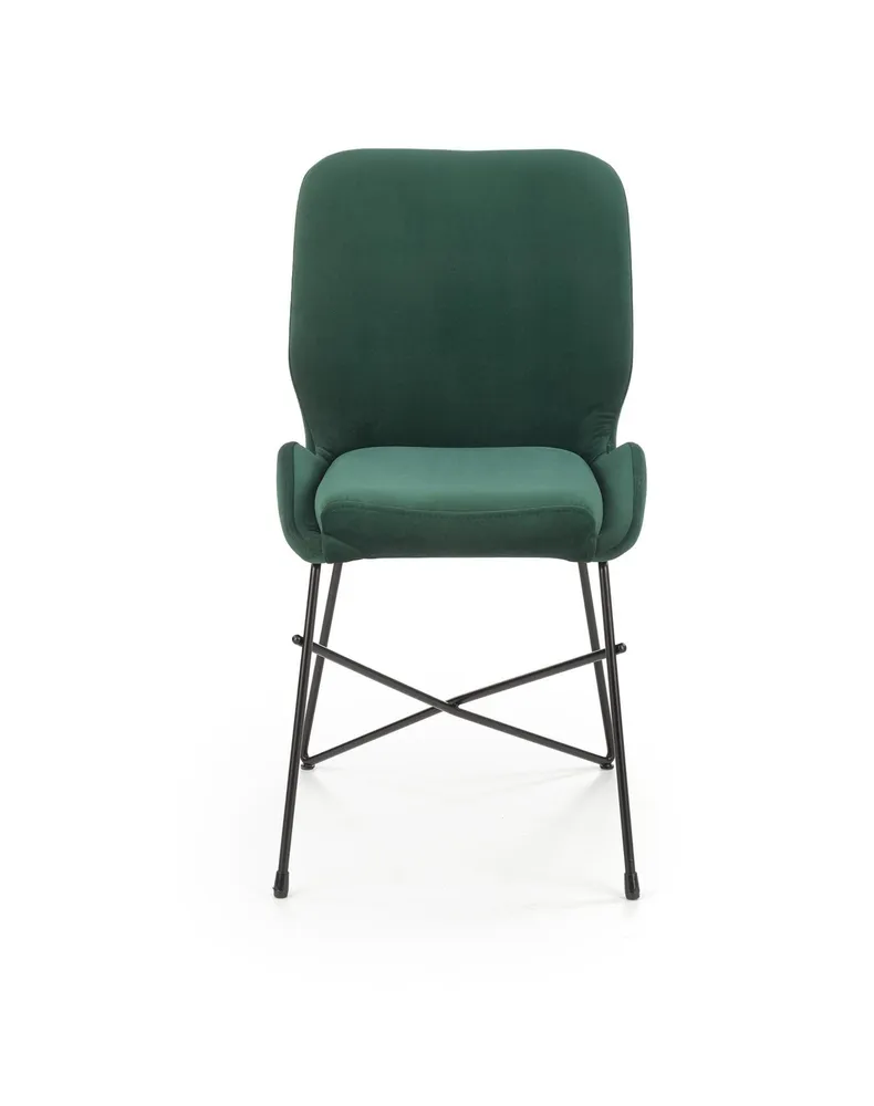 Кухонний стілець HALMAR K454 темно-зелений фото №9