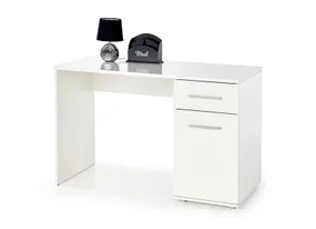 Письмовий стіл HALMAR LIMA B-1 120x55 см білий фото