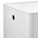 IKEA KUGGIS КУГГІС, коробка для зберігання з кришкою, білий, 32x32x32 см 005.268.75 фото thumb №5