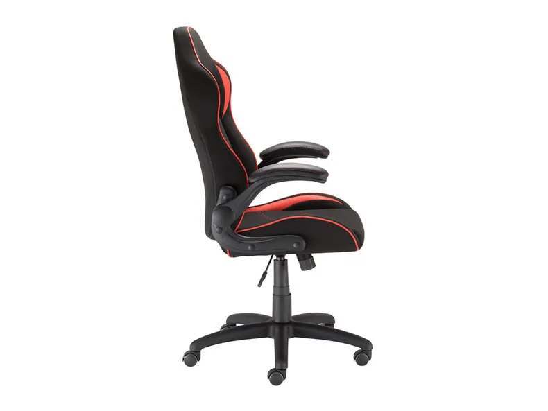 BRW Hacker, игровое кресло черно-красное, красный/черный OBR-HACKER-CZARNO_CZERWONY фото №3