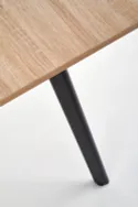 Кухонний стіл розкладний HALMAR ALBON 120-160x80 см дуб сонома / сірий фото thumb №9
