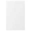 IKEA VOXTORP ВОКСТОРП, 2 дверцят для кутової підлог шафи, правосторонній матовий білий, 25x80 см 502.819.98 фото thumb №1
