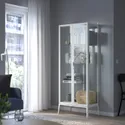 IKEA MILSBO МИЛЬСБУ, шкаф-витрина, белый, 73x175 см 003.964.16 фото thumb №2