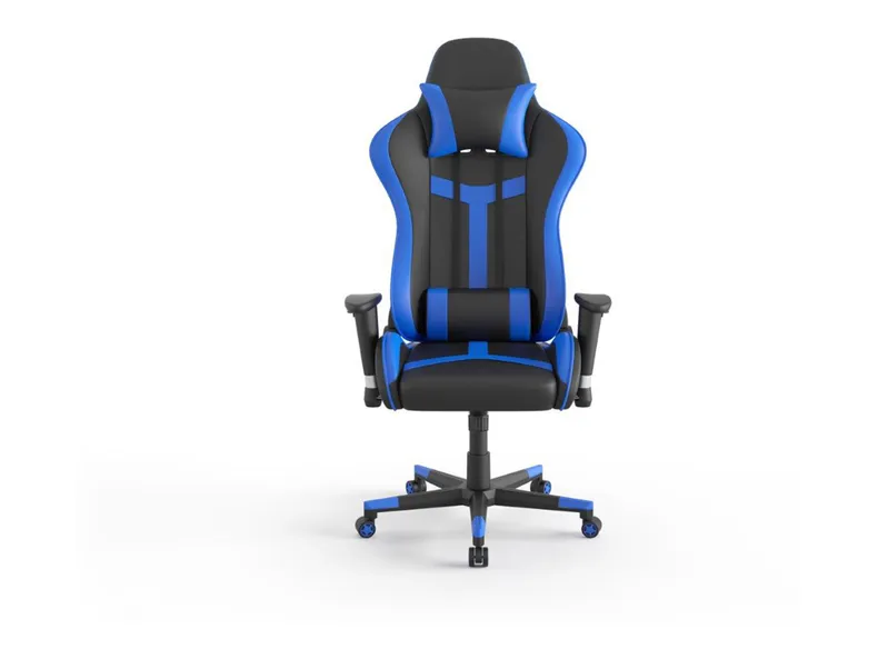 BRW Velo, игровое кресло сине-черное, синий/черный OBR_GAM_VELO-CZARNO/NIEBIESKI фото №2