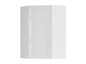 BRW Кутова кухонна шафа 60 см, правая, білий глянець, альпійський білий/глянцевий білий FH_GNWU_60/95_P-BAL/BIP фото