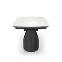 Кухонний стіл HALMAR OSMAN 160-220x90 см, білий мармур / чорний фото thumb №16