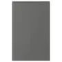 IKEA VOXTORP ВОКСТОРП, 2 дверцят для кутової підлог шафи, лівосторонній темно-сірий, 25x80 см 304.540.99 фото
