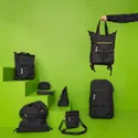 IKEA VÄRLDENS ВЕРЛЬДЕНС, туристичний рюкзак, чорний, 33x17x55 см / 36 л 304.879.19 фото thumb №9