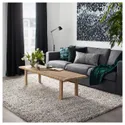 IKEA VINDUM ВІНДУМ, килим, довгий ворс, білий, 200x270 см 003.449.84 фото thumb №5