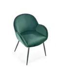 Кухонний стілець HALMAR K480 темно-зелений фото thumb №10