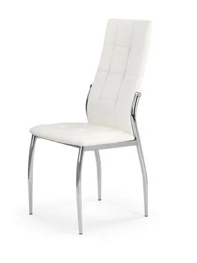Кухонний стілець HALMAR K209 екошкіра: білий фото