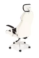 Крісло офісне, комп'ютерне HALMAR CHRONO, чорний/білий фото thumb №2