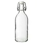 IKEA KORKEN КОРКЕН, пляшка з пробкою, прозоре скло, 0.5 л 203.224.72 фото